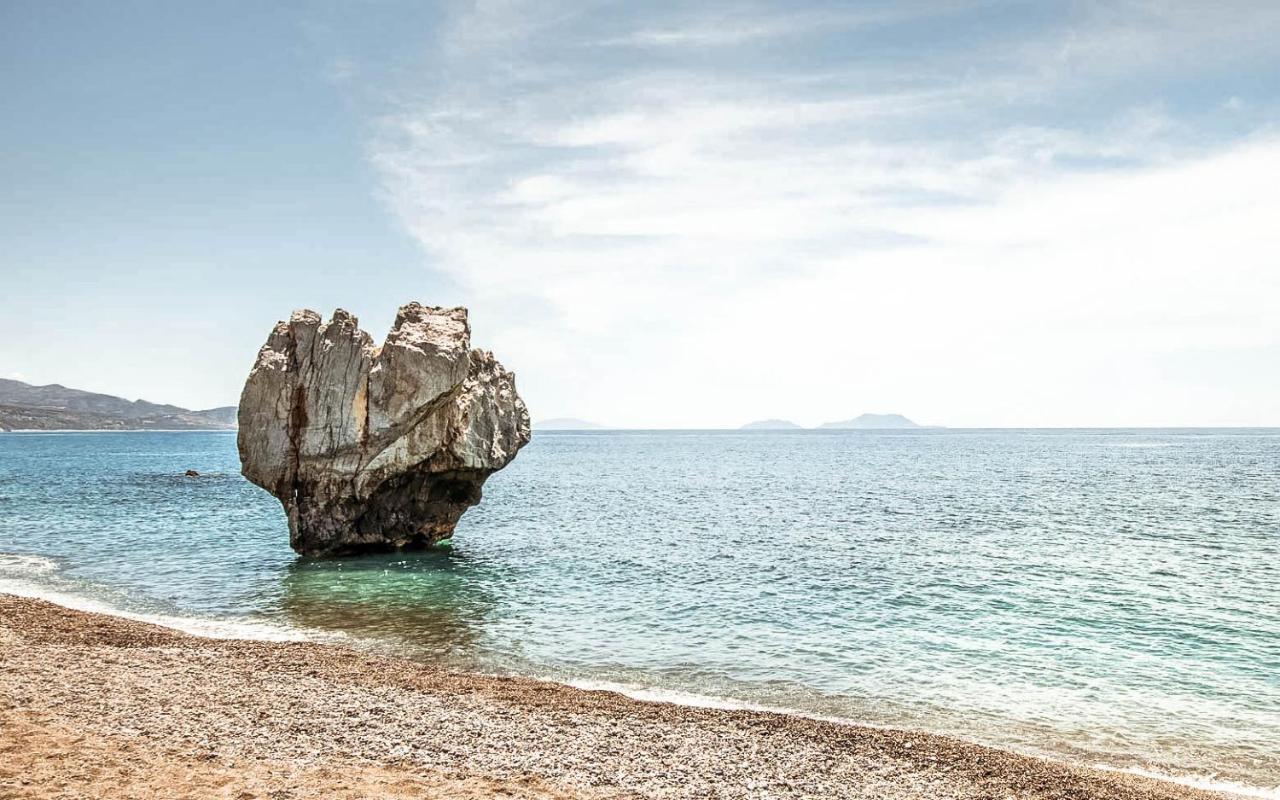 Beachside Apartment In Plakias Centre! Luaran gambar